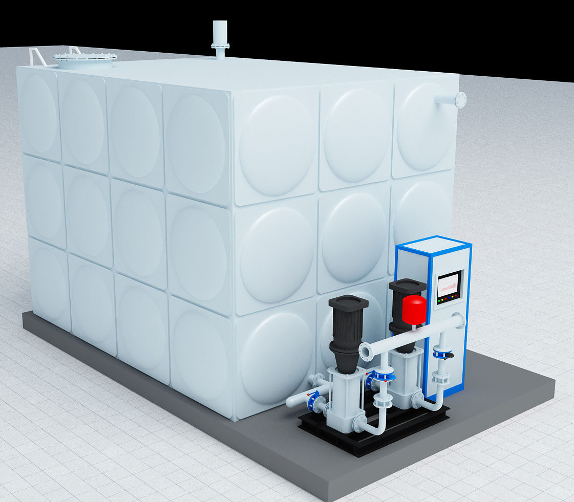 智能箱式分体式无负压变频供水设备